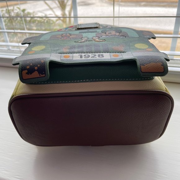 Loungefly Disney Mickey and Friends Jungle Safari Glow in the Dark Mini Backpack - Picture 9 of 9